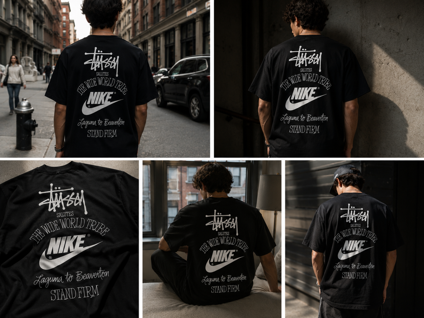 Wide World Tribe Black Set – Nike x Stüssy