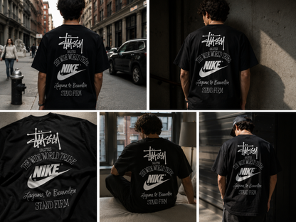 Wide World Tribe Black Set – Nike x Stüssy