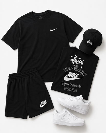 Wide World Tribe Black Set – Nike x Stüssy