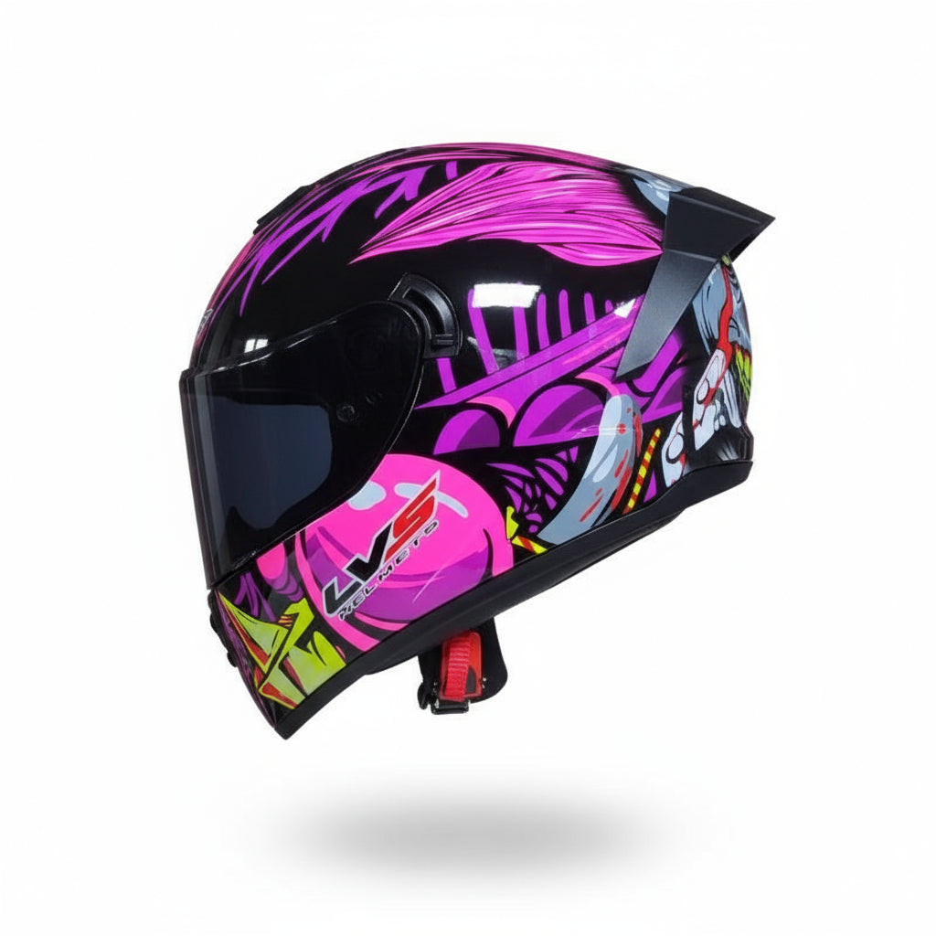 Full face racing helmets