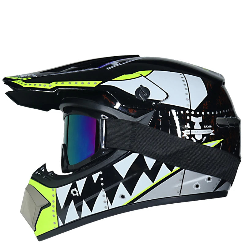 Off-road kids motorcycle helmet
