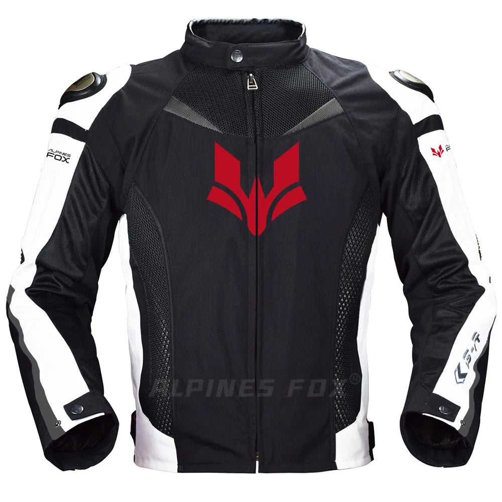 Motorcycle Racing Jacket – CE Certified Protection, Breathable Mesh & Sport Design