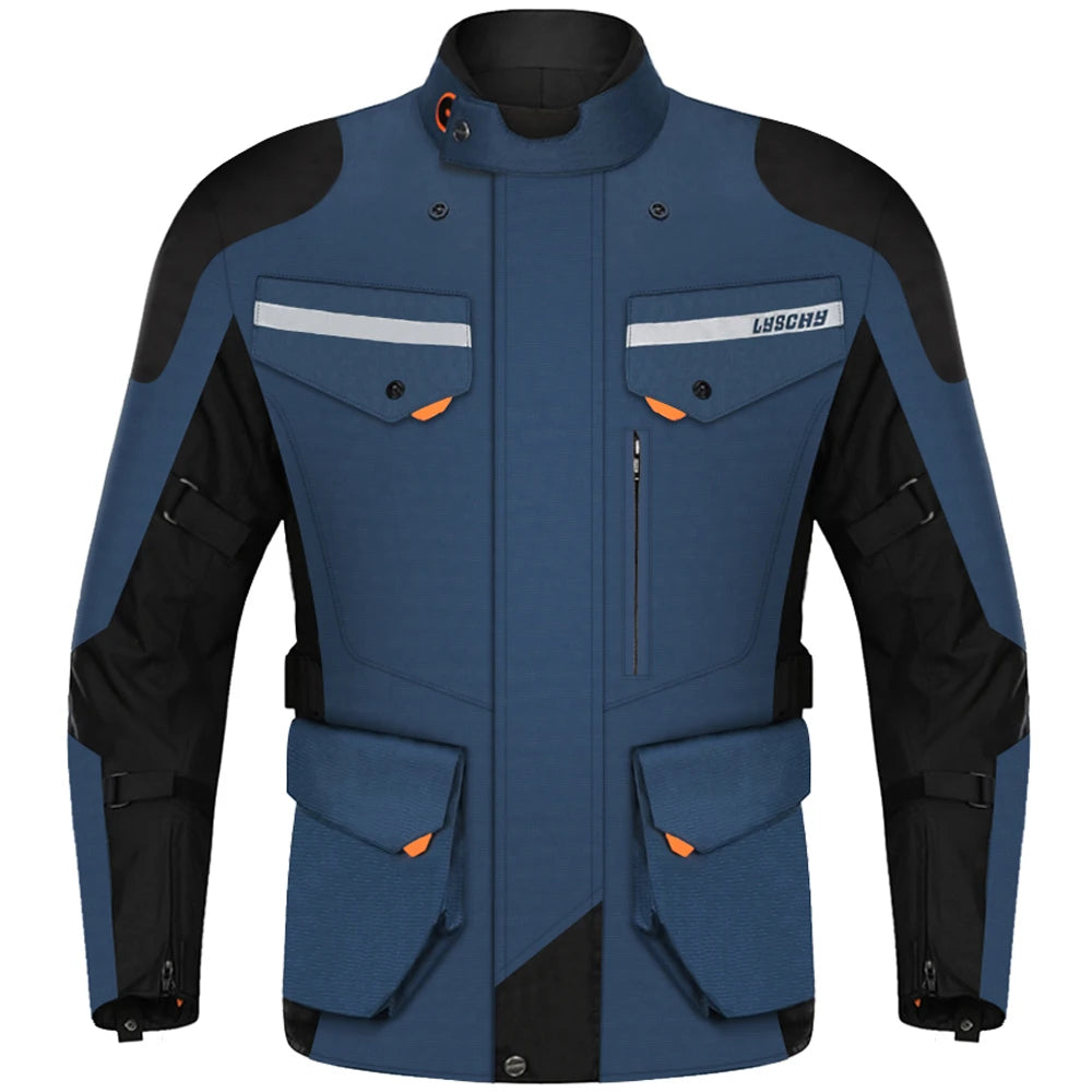 Motorcycle Adventure Touring Jacket – Waterproof, Breathable & CE Certified Protection