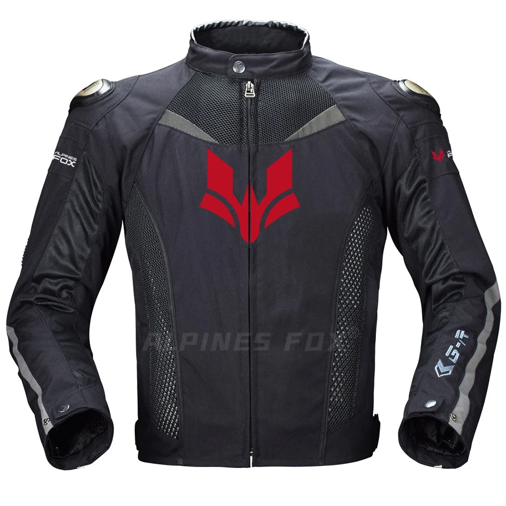 Motorcycle Racing Jacket – CE Certified Protection, Breathable Mesh & Sport Design