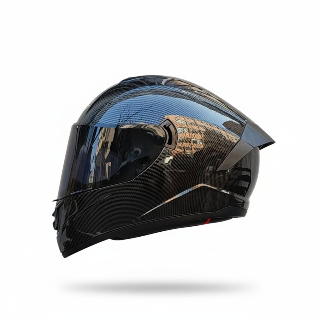 Full face racing helmets