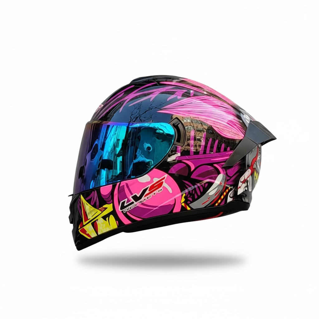 Full face racing helmets