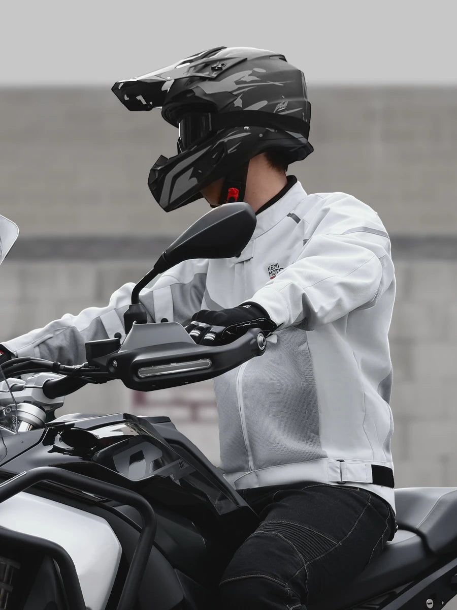 Motorcycle Jacket with Removable Armor