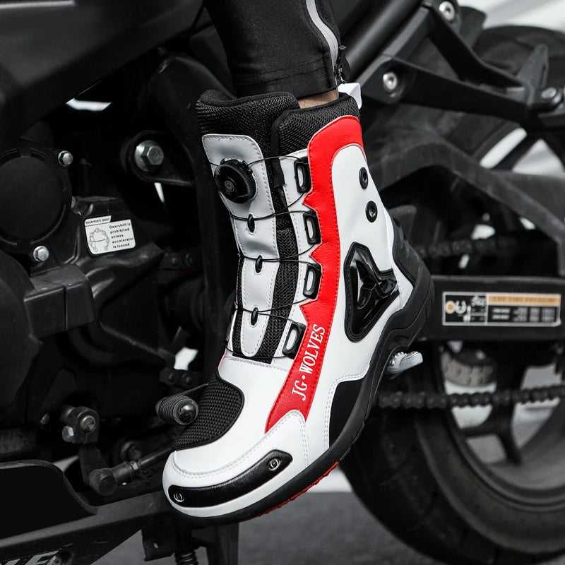 Motorcycle Riding Boots – High Protection & Sport Comfort