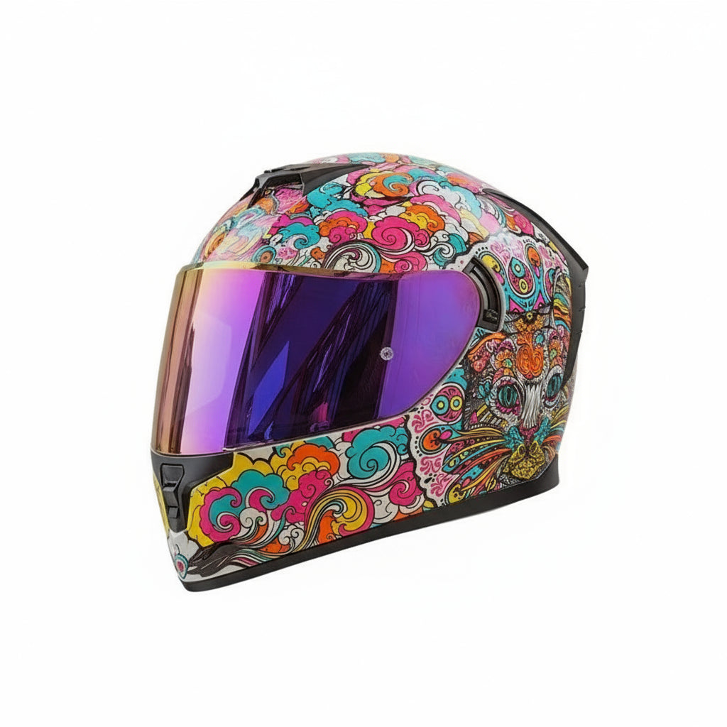 Motorcycle and scooter helmet and safety