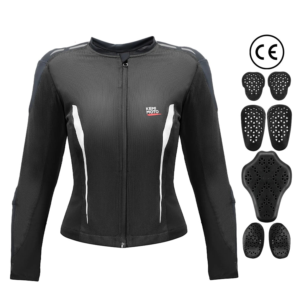 Men’s and Women’s Motorcycle Protective Jacket