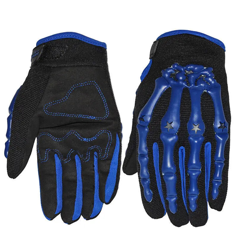 Skeleton Motorcycle Gloves – Shockproof, Breathable & Unique Design