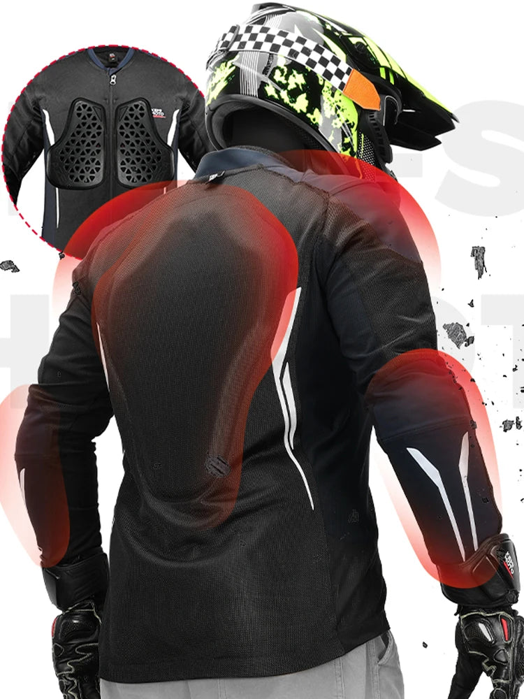 Men’s and Women’s Motorcycle Protective Jacket