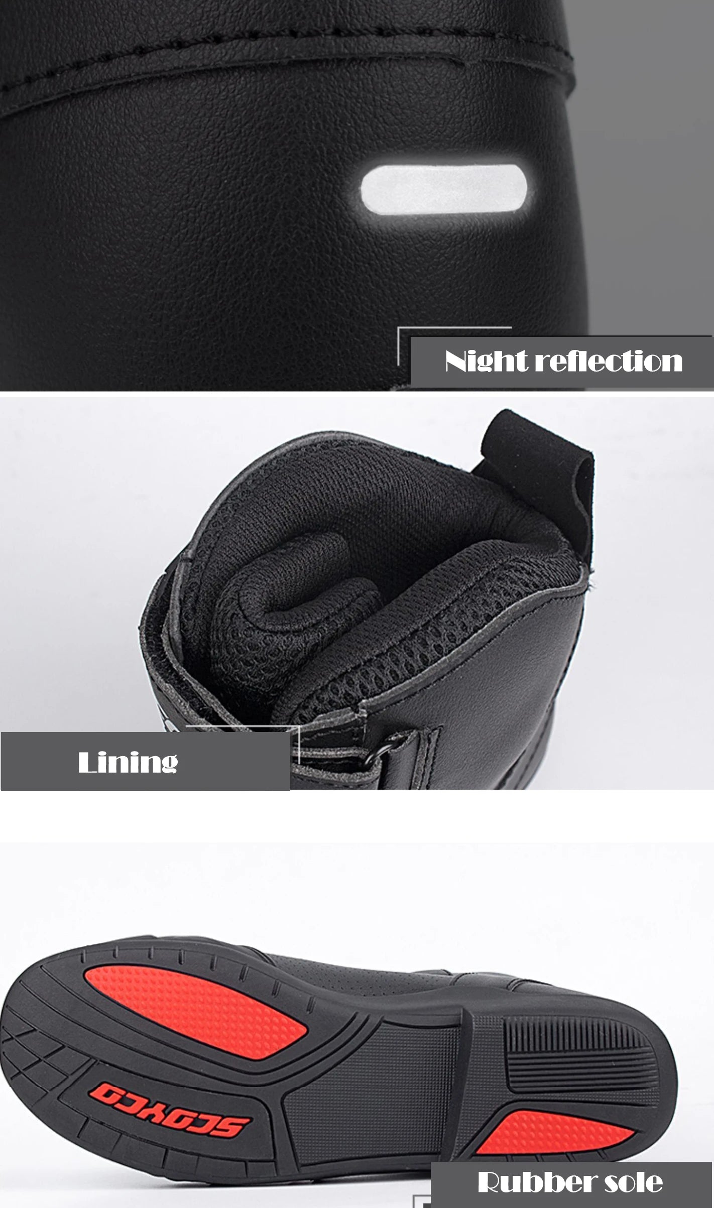 Motorcycle Riding Boots – Breathable Protection, Comfort & Sport Design