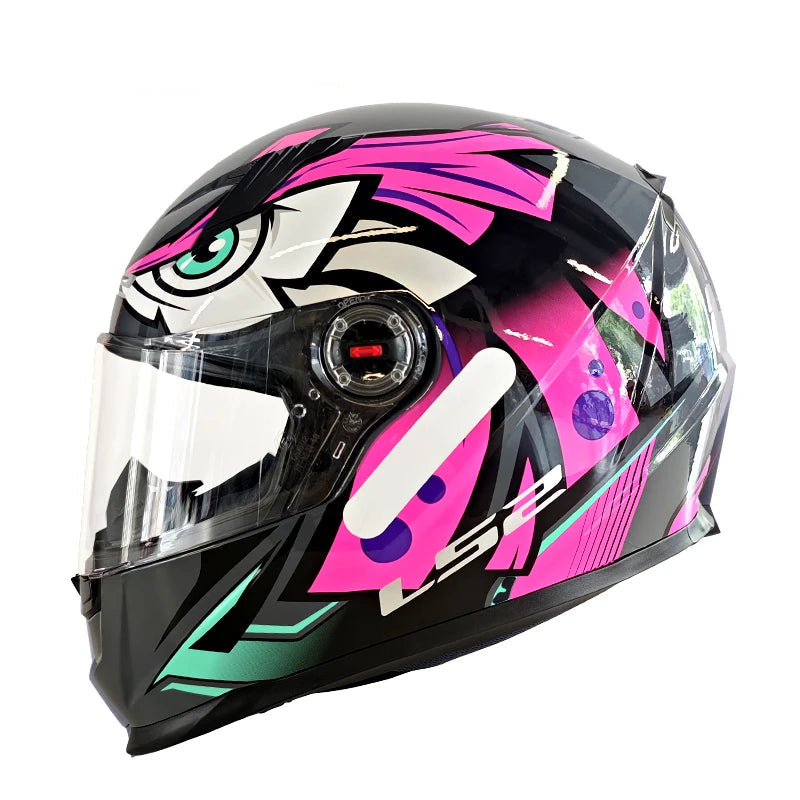 LS2 Draze Full Face Helmet Men For women ls2 FF358 Motocross Racing