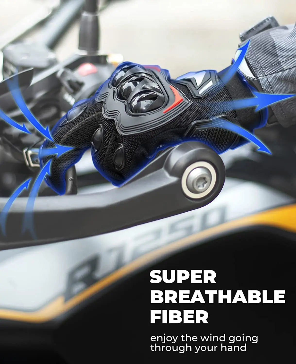 Tactical Motorcycle Gloves – Advanced Protection, Breathable & Anti-Slip Design