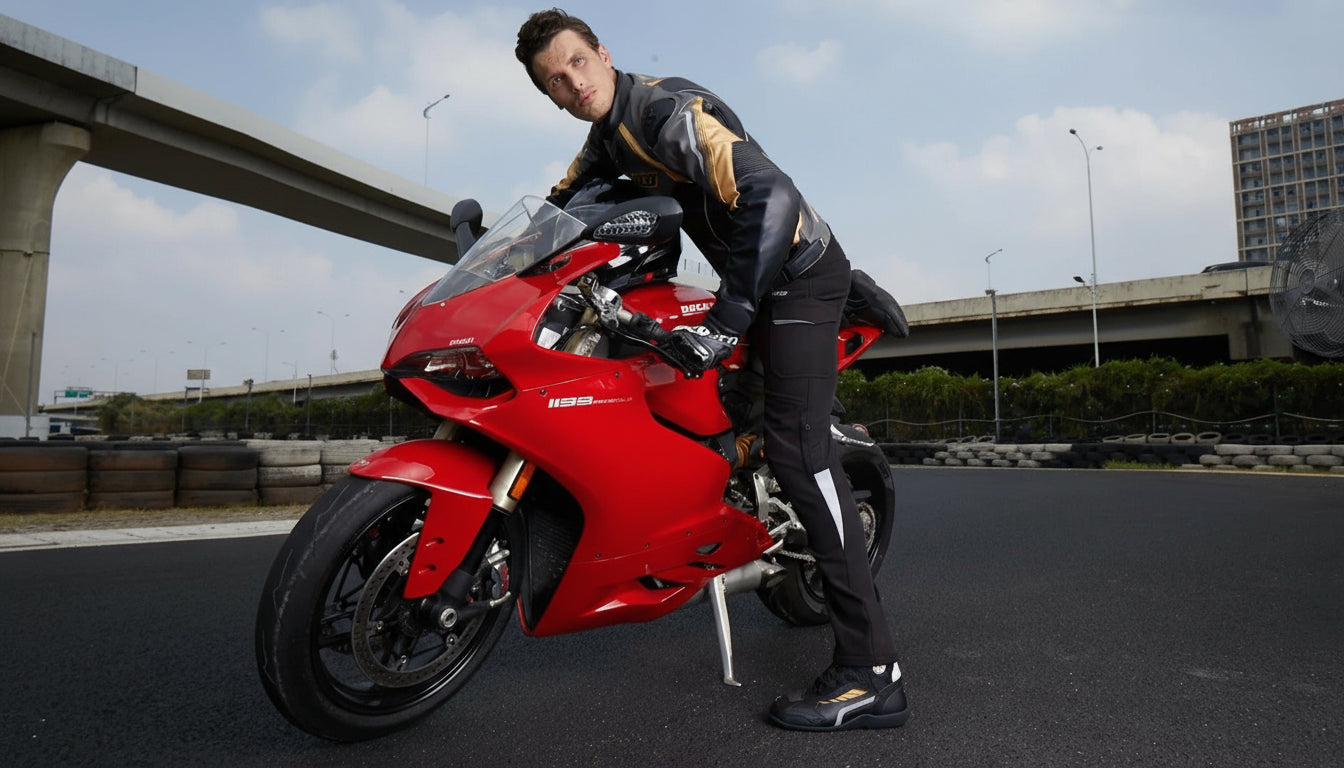Motorcycle Riding Boots – Breathable Protection, Comfort & Sport Design