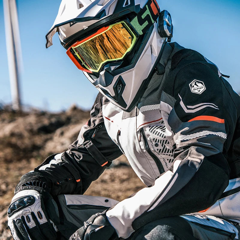 Motorcycle Touring Jacket with Armor – Waterproof, Breathable & CE Certified