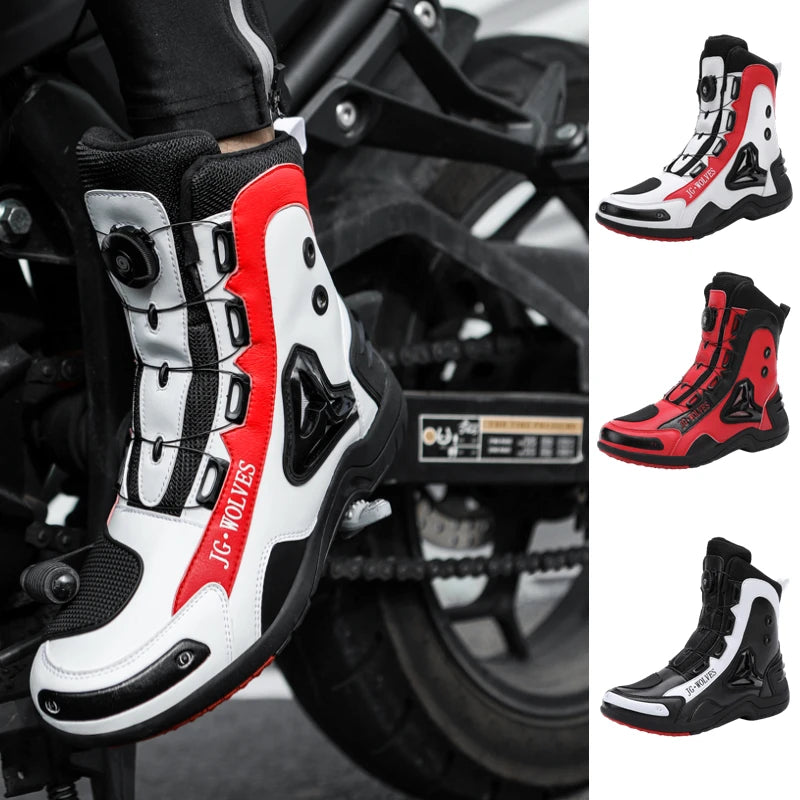 Motorcycle Riding Boots – High Protection & Sport Comfort