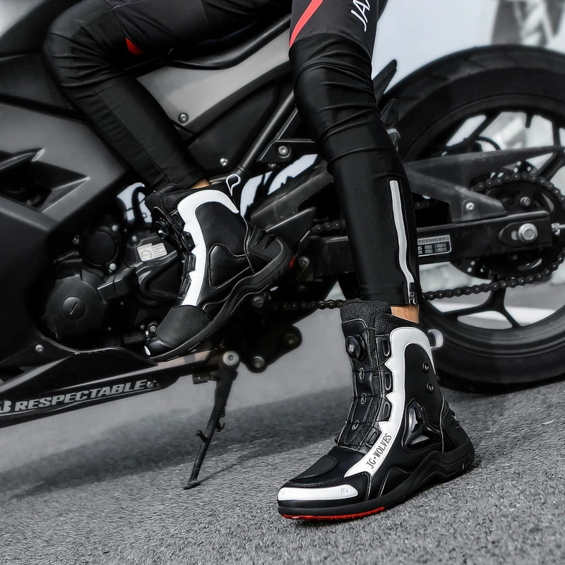 Motorcycle Riding Boots – High Protection & Sport Comfort
