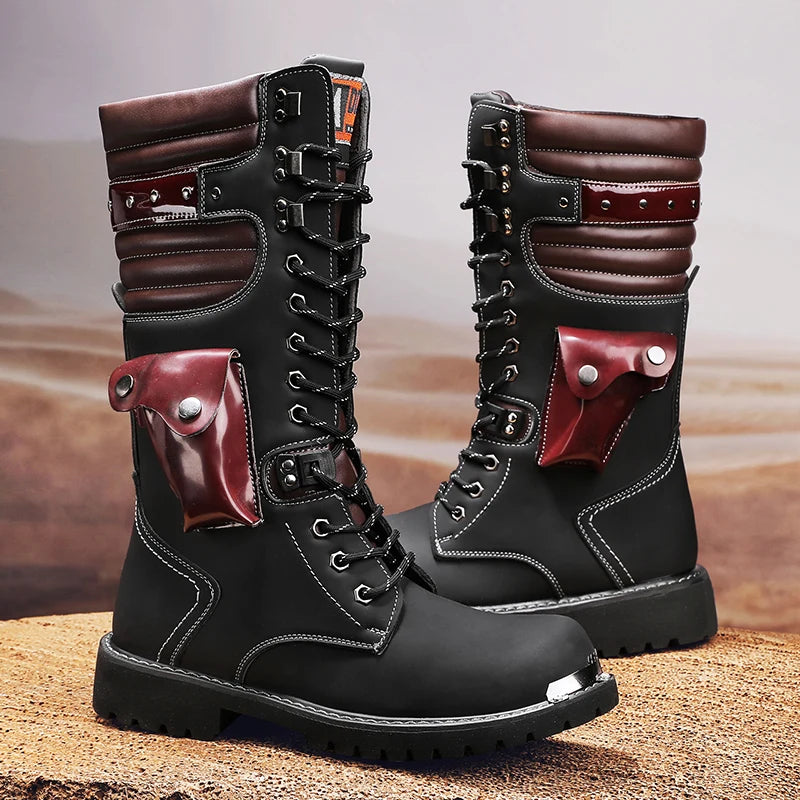 Urban Combat Motorcycle Boots – Tactical Style, Durability & Comfort