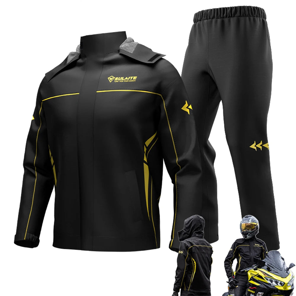 Men’s Waterproof Outdoor Jacket & Pants Set