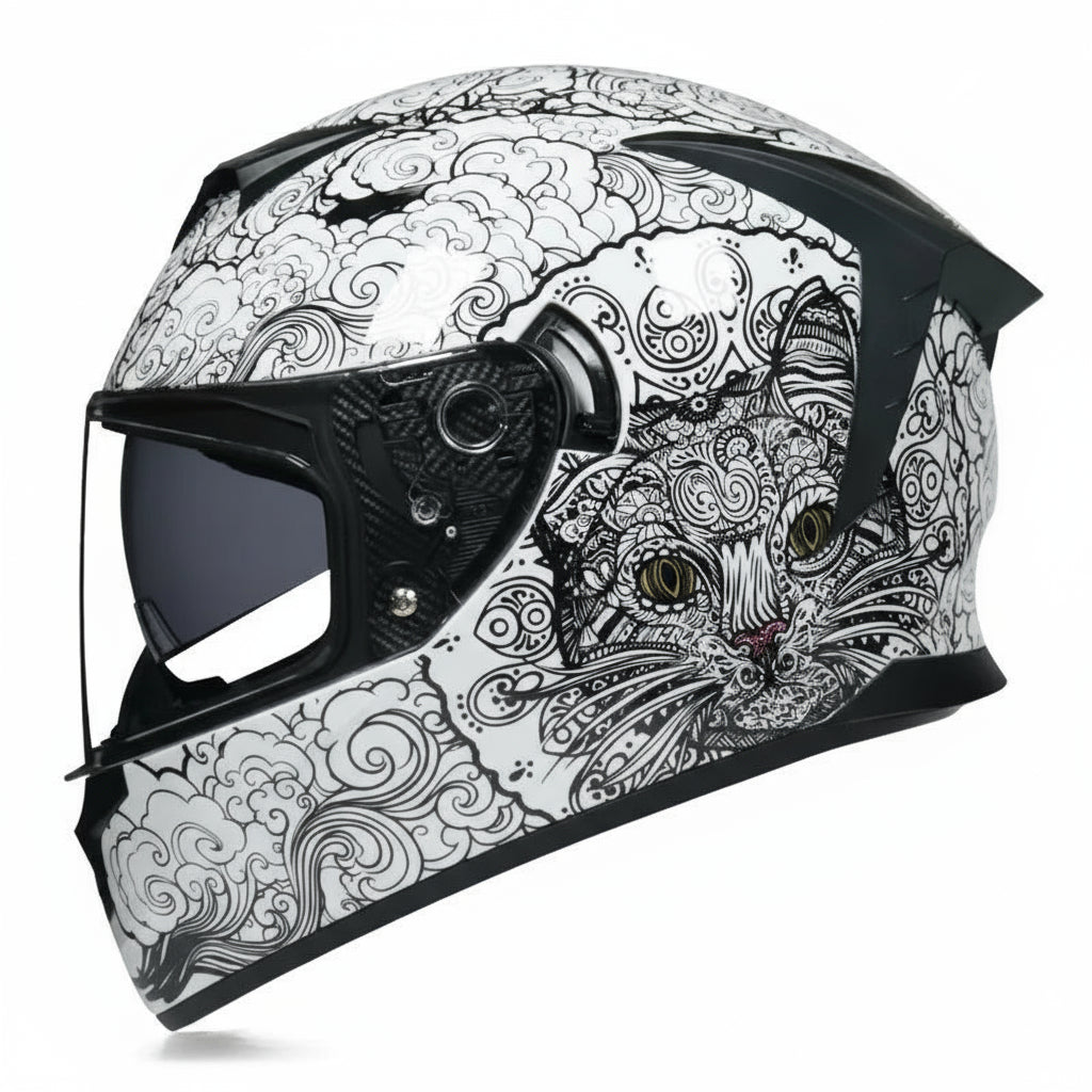 Motorcycle and scooter helmet and safety