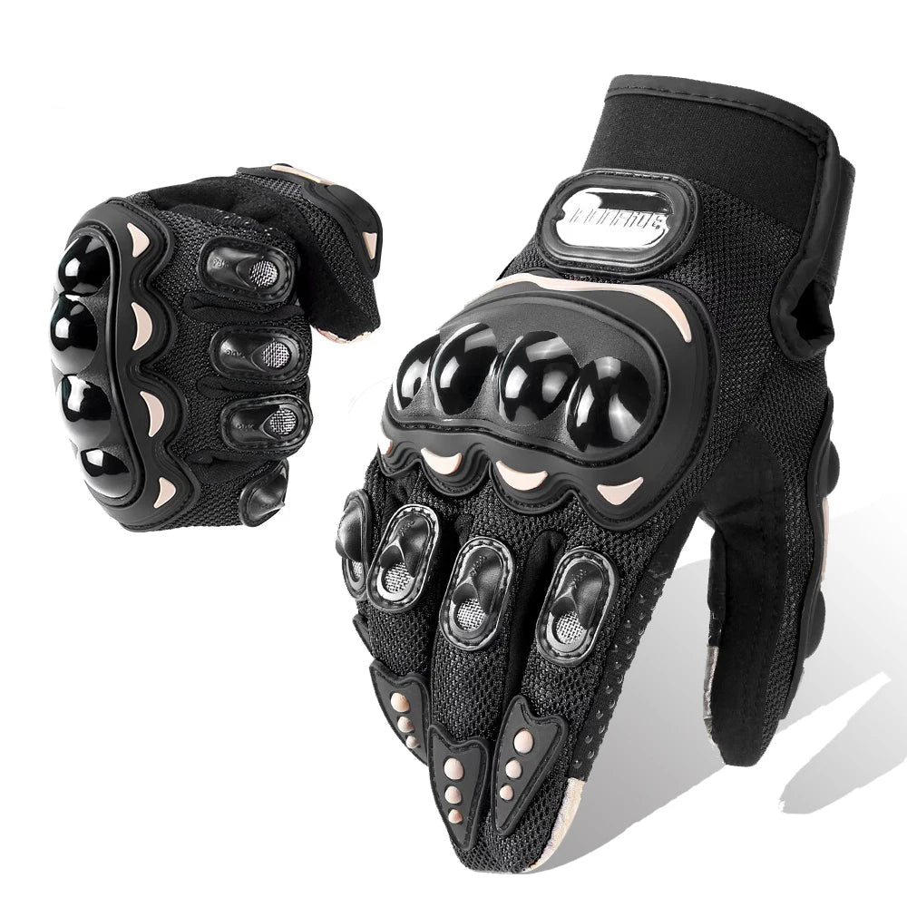 Windproof and waterproof motorcycle gloves