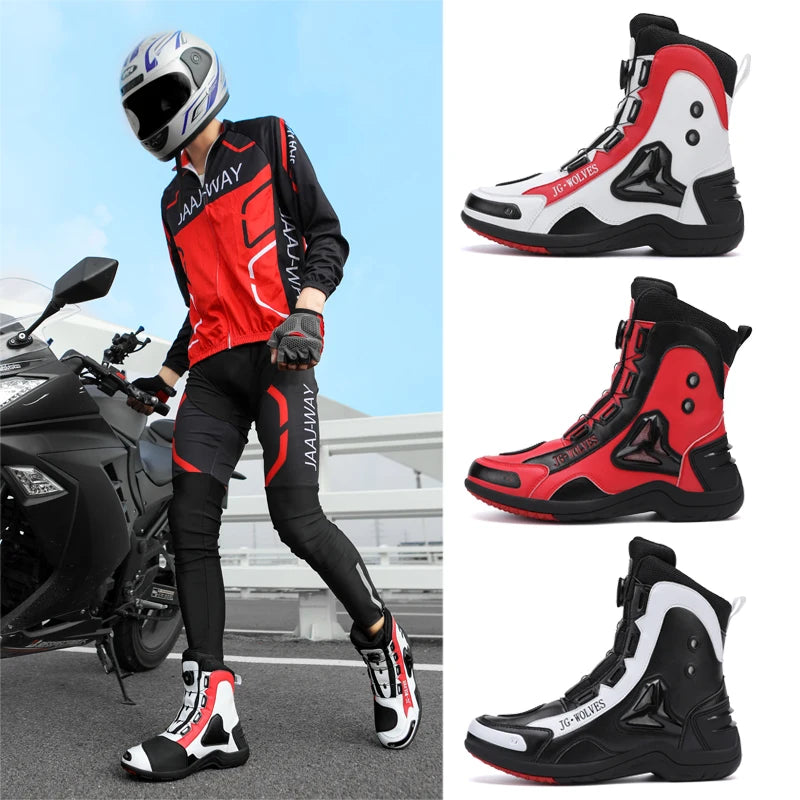 Motorcycle Riding Boots – High Protection & Sport Comfort