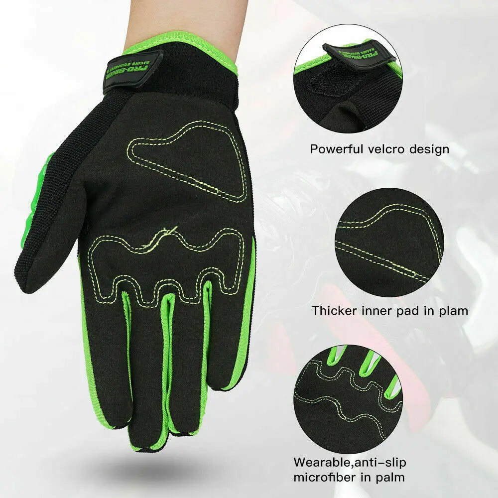 Skeleton Motorcycle Gloves – Shockproof, Breathable & Unique Design