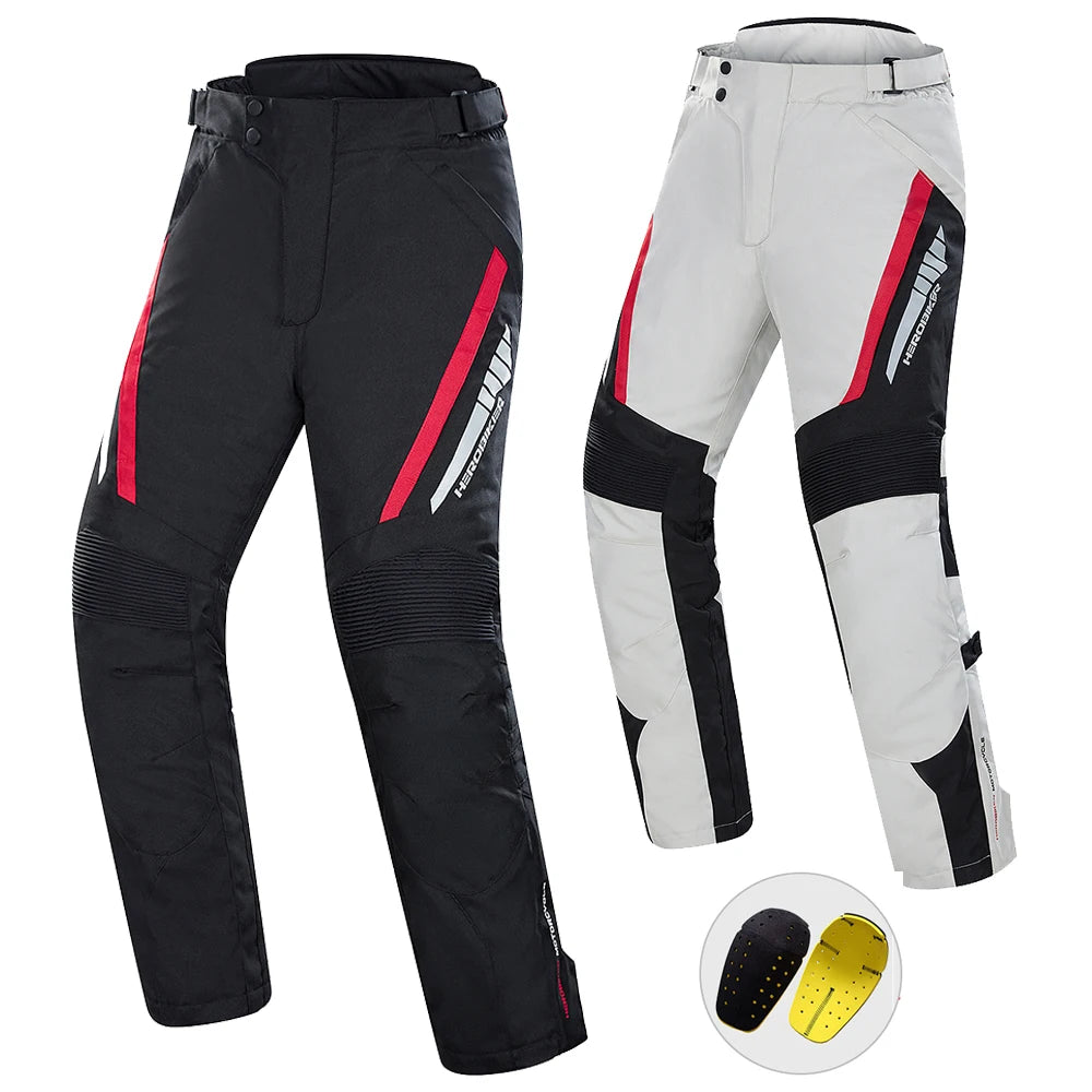 Men’s Motorcycle Riding Pants with Removable Armor – Waterproof & Breathable