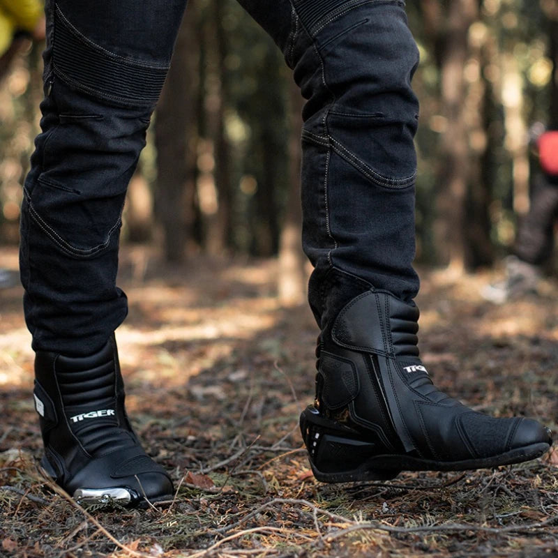 Motorcycle Riding Boots – Reinforced Protection, Comfort & Anti-Slip Design