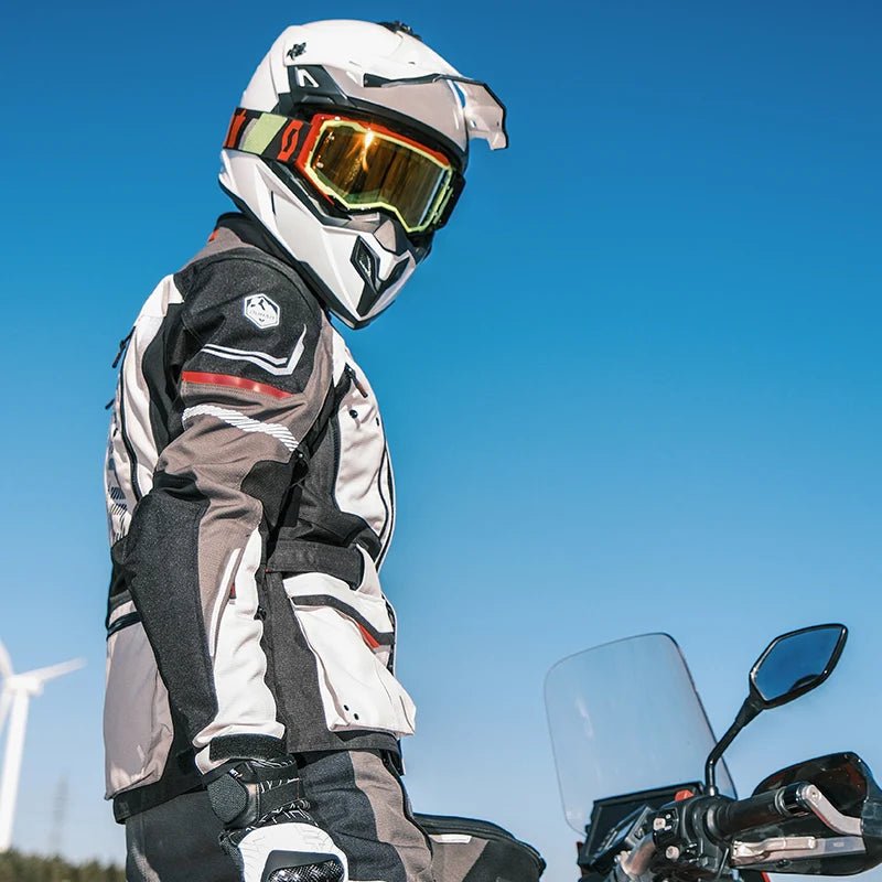 Motorcycle Touring Jacket with Armor – Waterproof, Breathable & CE Certified