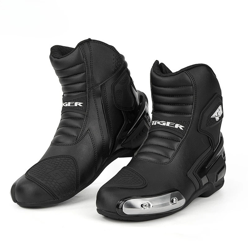 Motorcycle Riding Boots – Reinforced Protection, Comfort & Anti-Slip Design