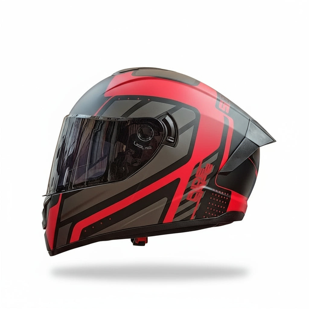 Full face racing helmets