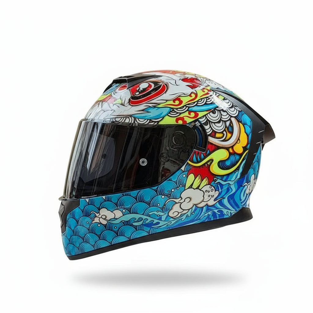 Motorcycle and scooter helmet and safety