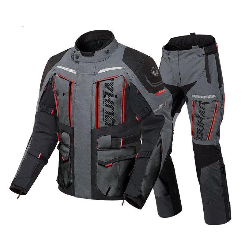 Motorcycle Touring Jacket with Armor – Waterproof, Breathable & CE Certified