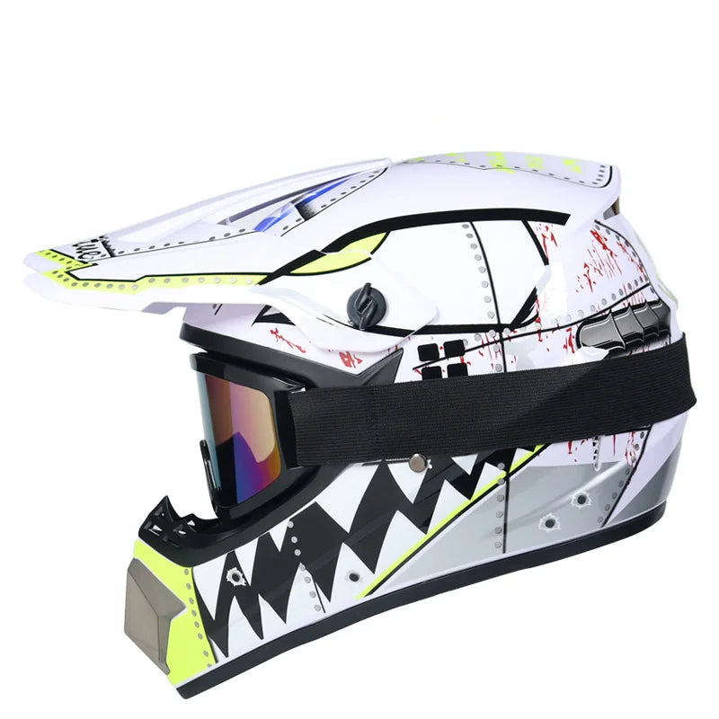 Off-road kids motorcycle helmet