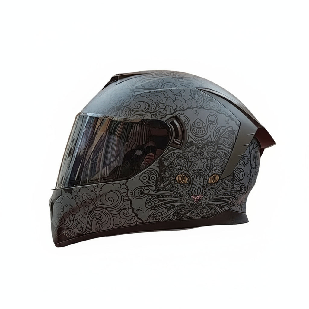 Motorcycle and scooter helmet and safety