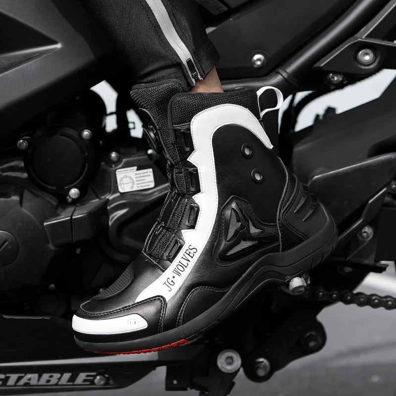 Motorcycle Riding Boots – High Protection & Sport Comfort