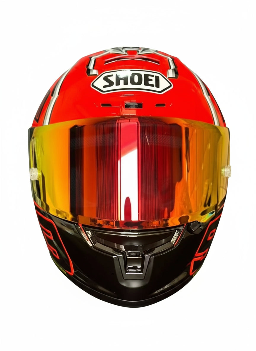 Shoei X-14 x14 Full Face Motorcycle Helmet RED