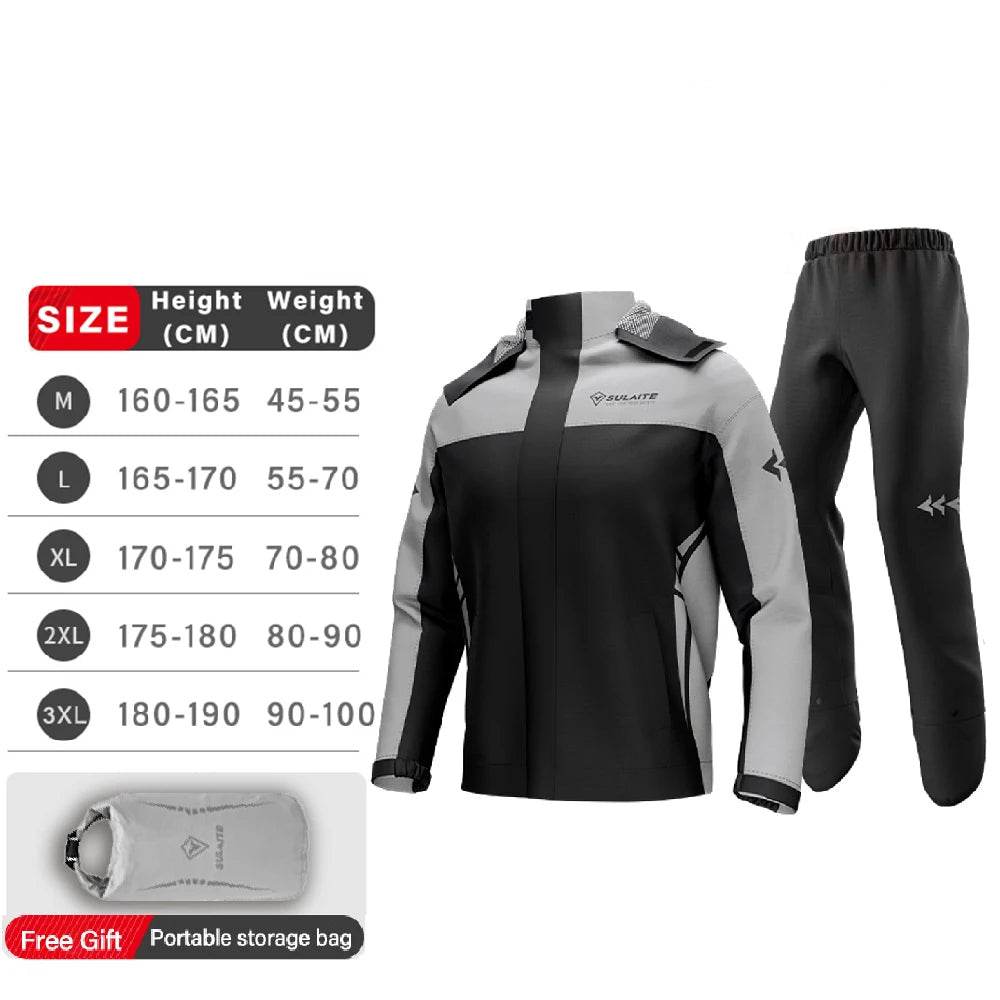 Men’s Waterproof Outdoor Jacket & Pants Set