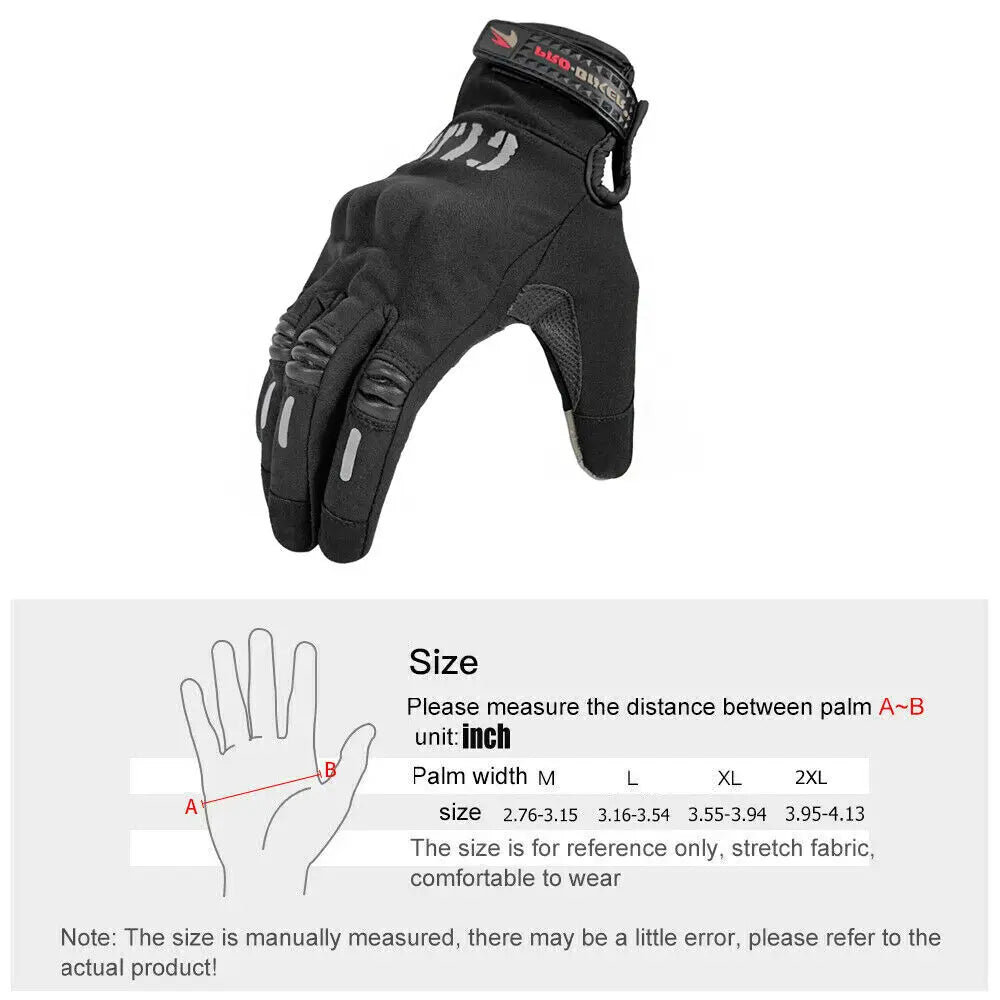 Lightweight Motorcycle Gloves – Breathable, Flexible & Shockproof Protection