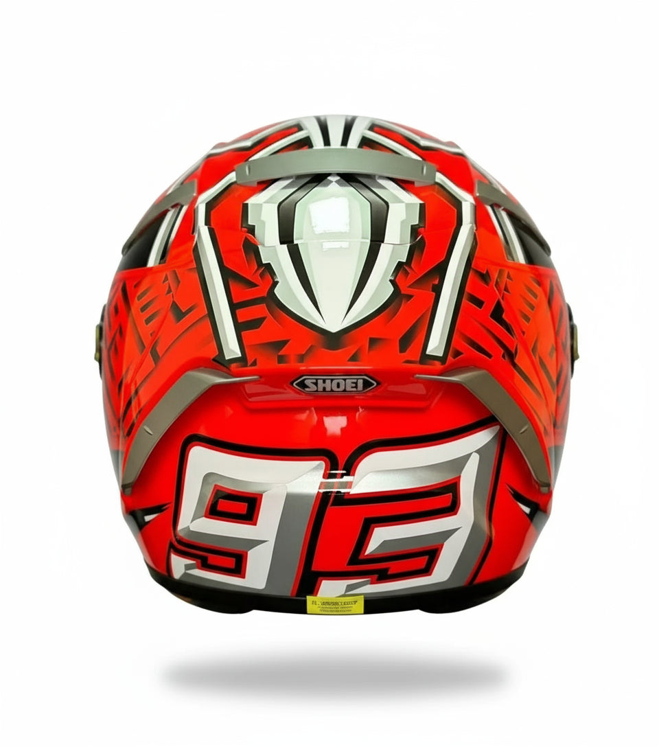 Shoei X-14 x14 Full Face Motorcycle Helmet RED