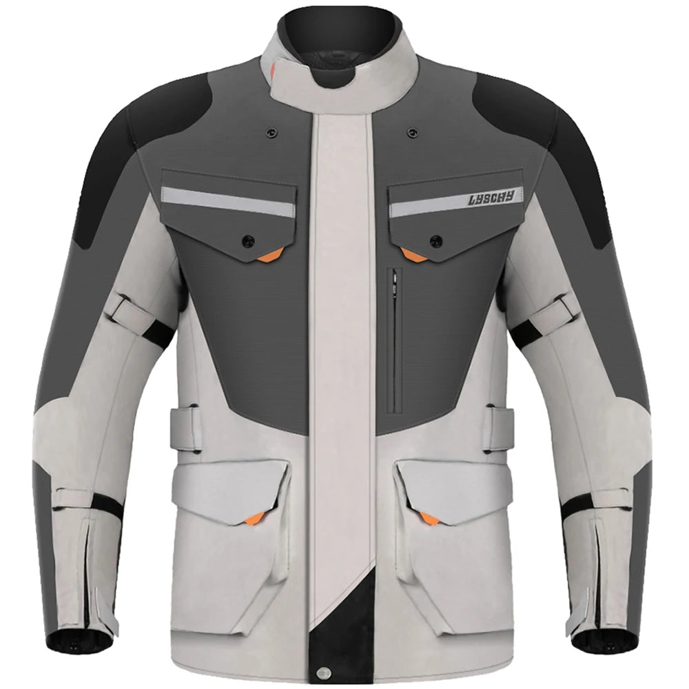 Motorcycle Adventure Touring Jacket – Waterproof, Breathable & CE Certified Protection