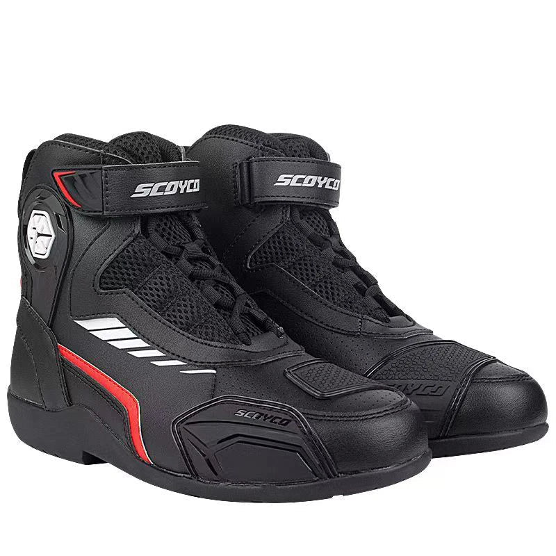 Motorcycle Riding Boots – Breathable Protection, Comfort & Sport Design