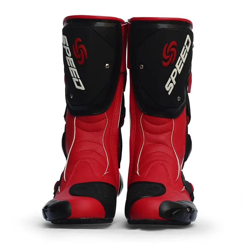 SPEED Racing Motorcycle Boots – Pro-Level Protection, Comfort & Style