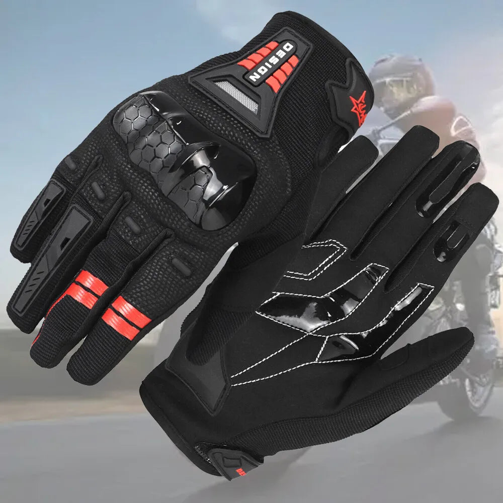 Tactical Motorcycle Gloves – Breathable, Shockproof & Anti-Slip Design