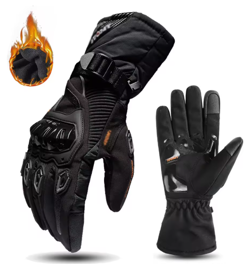 Windproof and waterproof motorcycle gloves