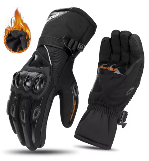 Windproof and waterproof motorcycle gloves