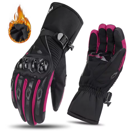 Windproof and waterproof motorcycle gloves
